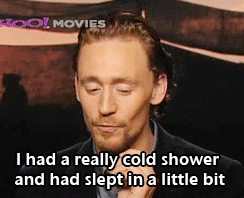 thetomhiddlestoneffect:officialbrucespringsteen-deacti:Tom Hiddleston on embarrassing moments Let’s 