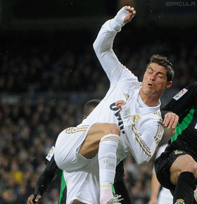 Cristiano chops!