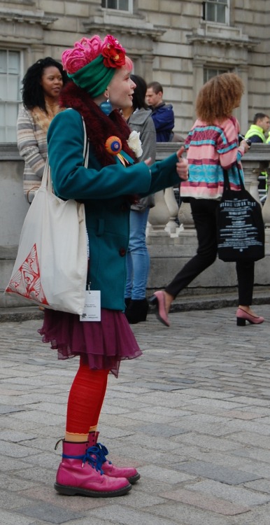 Some Street Style from Day 4 of London Fashion Week A/W 2012