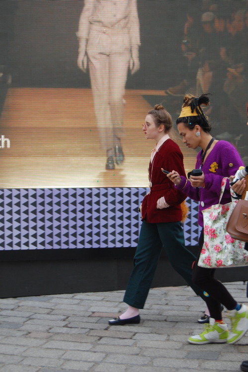 Some Street Style from Day 4 of London Fashion Week A/W 2012