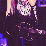 memphissbelle-blog:  The Avril ABC 2.0   ↳Guitars [9/50] 