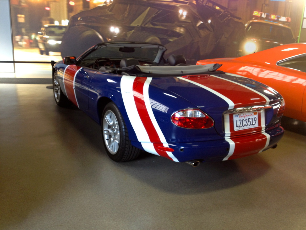 stephsutton:  Highlights from the Warner Bros. Car Museum The studio tour, which