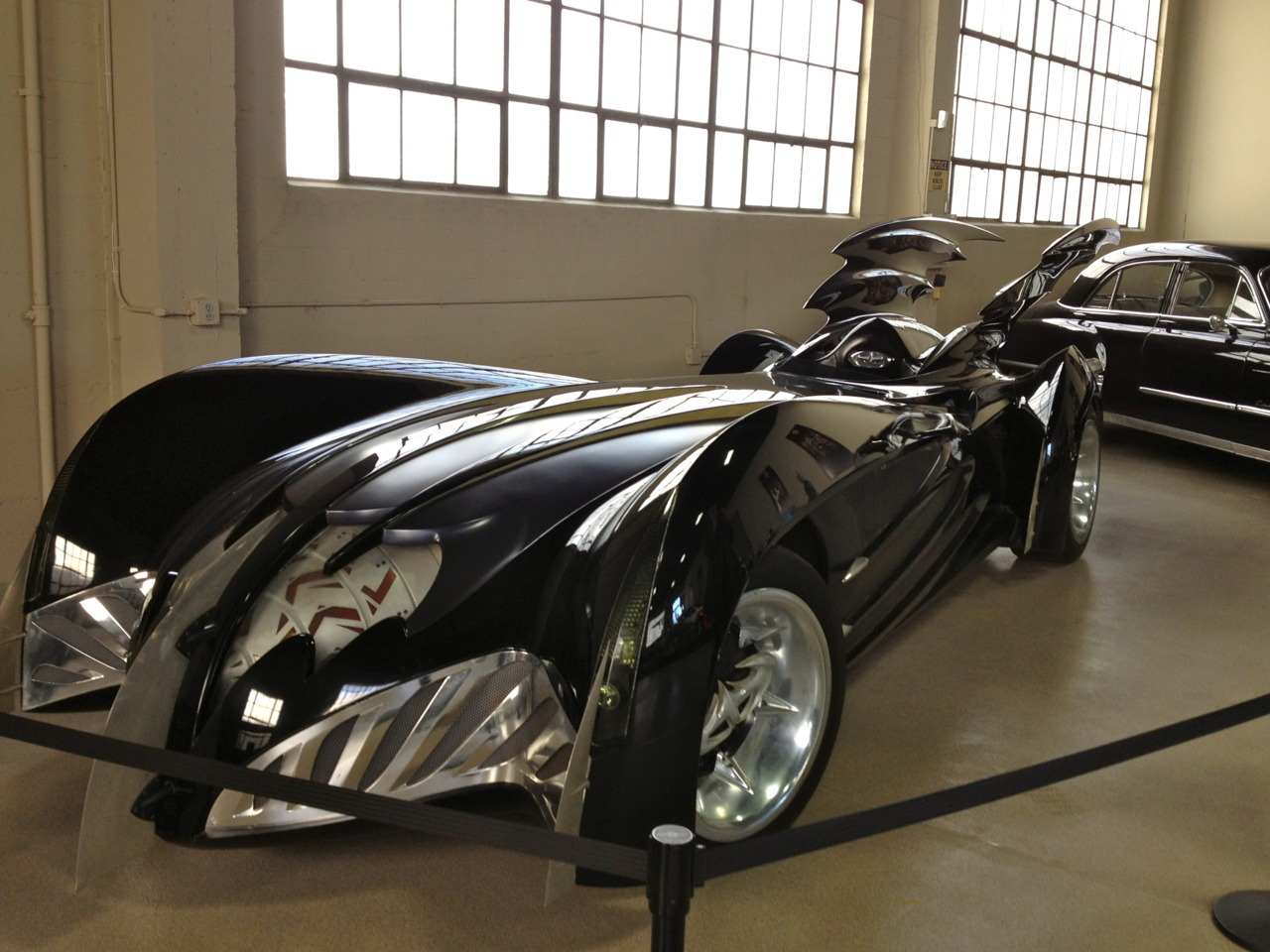 stephsutton:  Highlights from the Warner Bros. Car Museum The studio tour, which