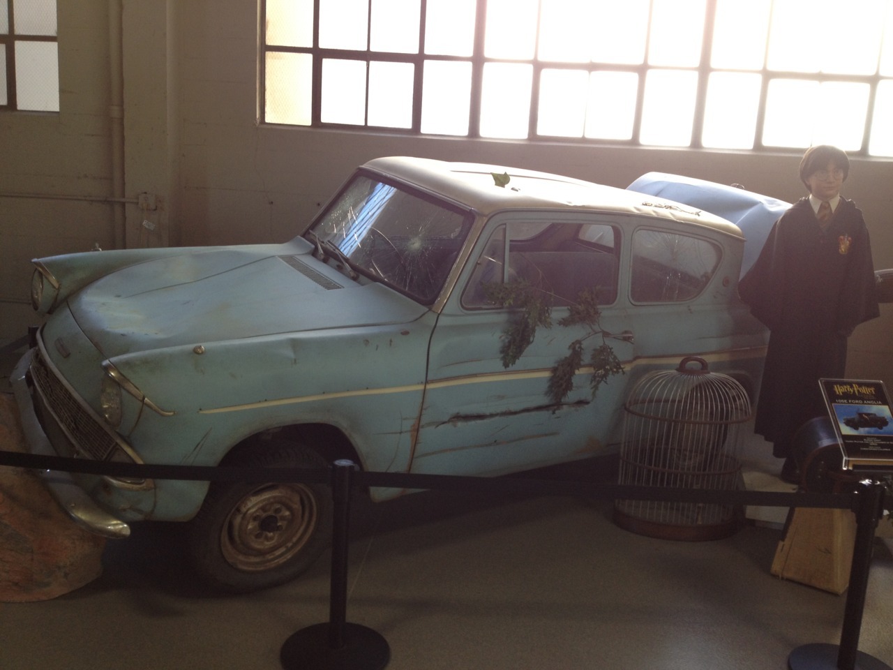 stephsutton:  Highlights from the Warner Bros. Car Museum The studio tour, which