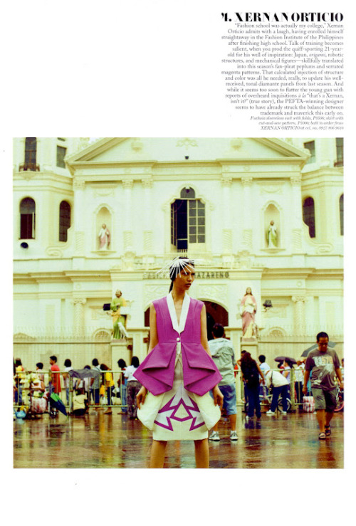 Preview Magazine : #PhilFashionWeek S/S 2012 Top 10 Collection | Ria Bolivar by Roy Macam