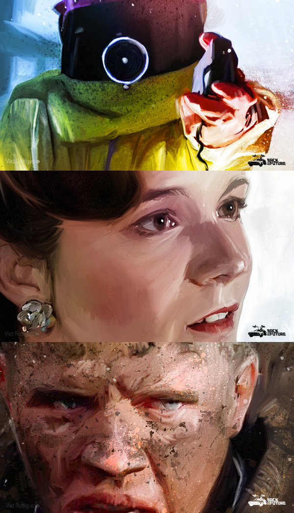 sebasaor:  mcsc09:  ianbrooks:  Back to the Future in Art by Vlad Rodriguez Some