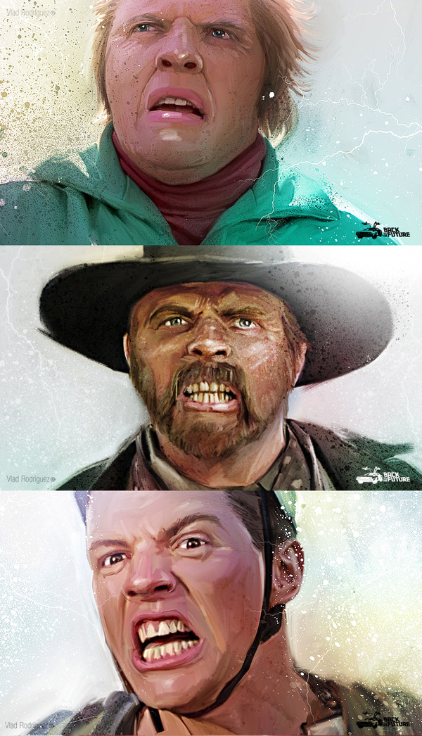 sebasaor:  mcsc09:  ianbrooks:  Back to the Future in Art by Vlad Rodriguez Some