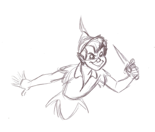 Peter Pan Concept Sketch