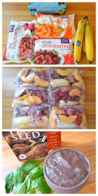 truebluemeandyou:  DIY Freezer Smoothie Packs and Recipes. Information and how-to from Budget Bytes here. More recipes and ideas from New Nostalgia here. *Budget Bytes / CC BY-NC 3.0 (required by site legally)  NOM NOM NOM