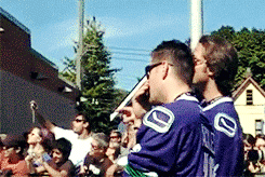 raindropsonimpala:   Jared and Jensen @ Redbull Soapbox Races   I love how Jared