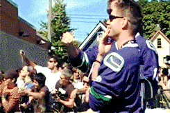 raindropsonimpala:   Jared and Jensen @ Redbull Soapbox Races   I love how Jared