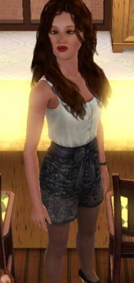 simsgonewrong:  The moment michelle found out she was pregnant was too much to take in, even for her.