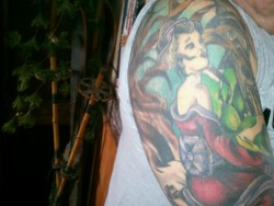 My tattoo Lady.