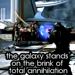 copsandautobots:  Brought to you by this hilarious Gamestop ad. Garrus narrating