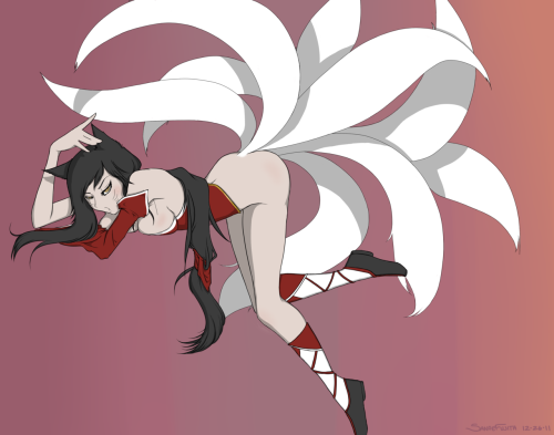 Tired Ahri porn pictures