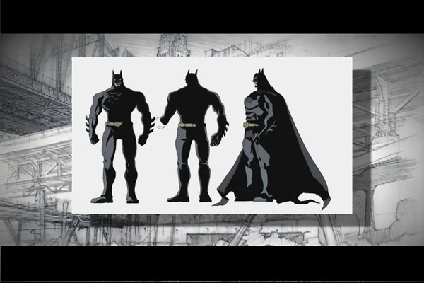 CHARACTER MODEL — Batman [ Gotham Knight Anime ]