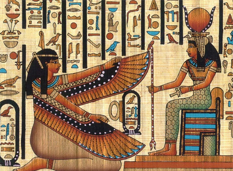 Ancient egyptian goddess isis