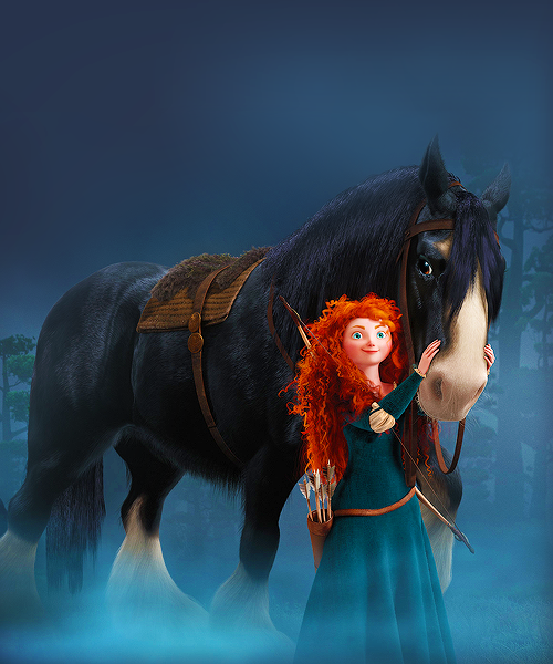 cindymayweather-deactivated2019:Black as night with ivory muzzle and fetlocks, Angus is Merida’s pow