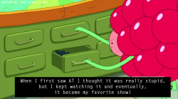 adventure-time-confessions:  submit!  I first saw Adventure Time