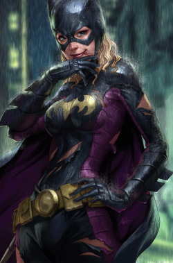 herochan:  Batgirl Covers - by Stanley Lau