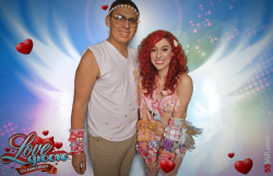 moon-cosmic-power:  Danny &amp; me at Lovegroove teeeehee &lt;3  throwback to when me and danny went matching.