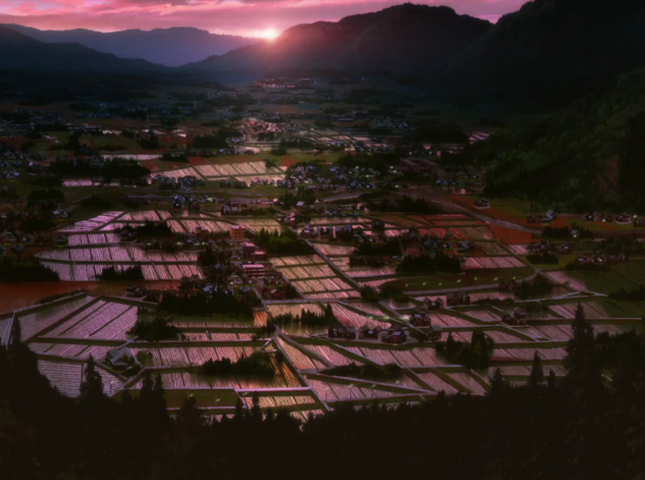 pwinsu:  Scenerys from Another anime. 