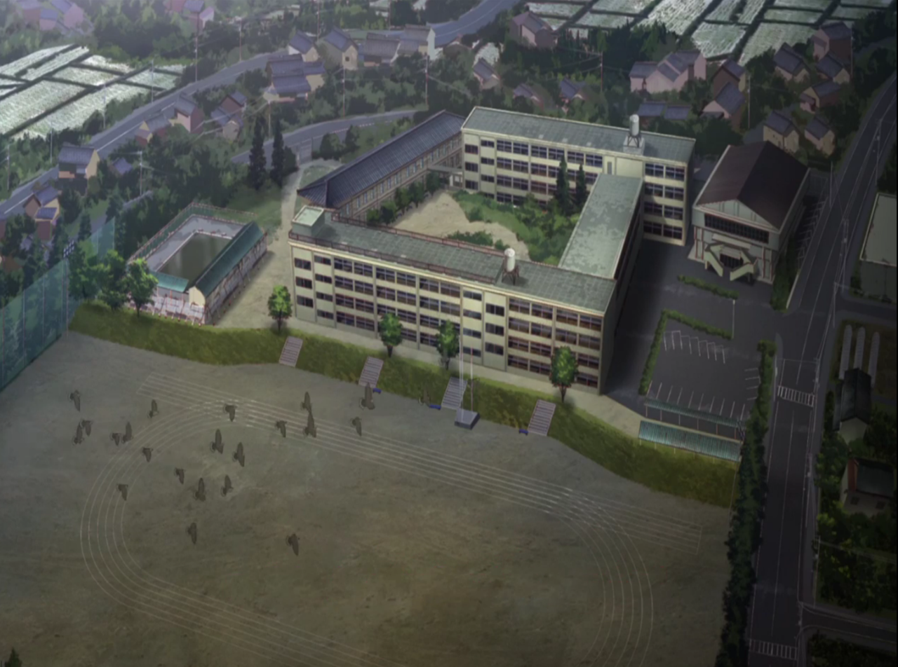 pwinsu:  Scenerys from Another anime. 