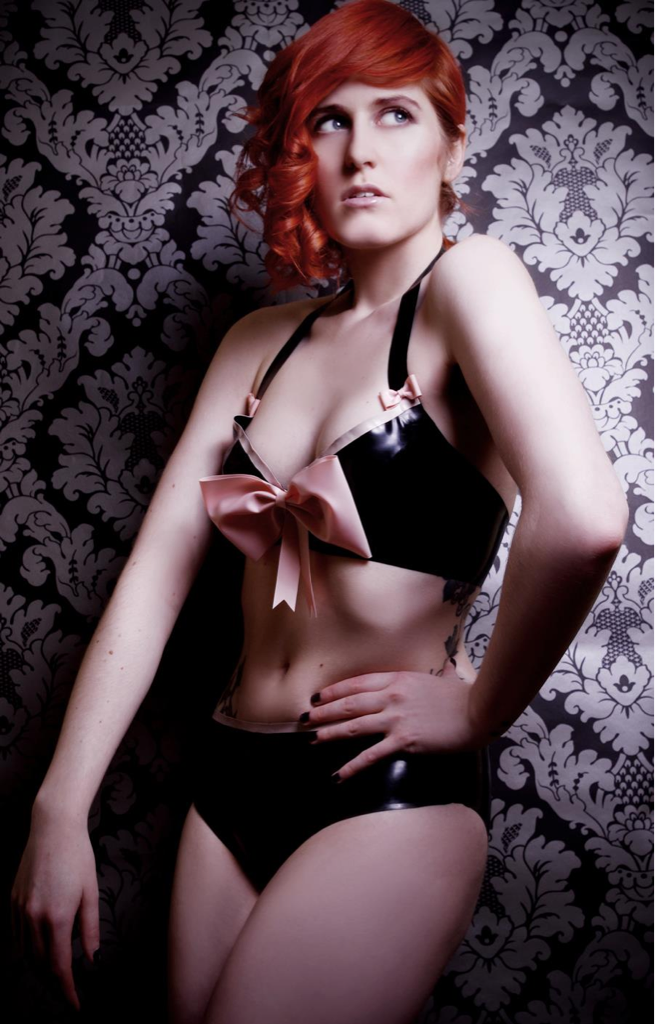 misshellcatmodel:  Model - Violet Noir Latex - Hellcat Latex 