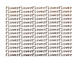 visual-poetry:  concrete poems by carl andre 