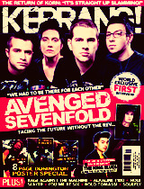 whiskeyydrunk:  Avenged Sevenfold on various magazine covers. 