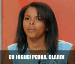 Quando me disseram "Quem não é bonito que atire a primeira a pedra":