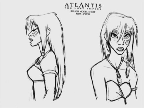 Kida Model Sheet