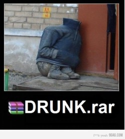 9gag:  Just some drunk guy :P 