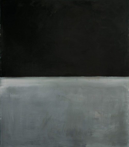 Untitled (Black on Grey), by Mark Rothko, Solomon R. Guggenheim Museum, New York City.