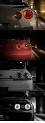 status-excessu:  go-aboveandbeyond:  O_O  The asses on GTR’s. Car Porn