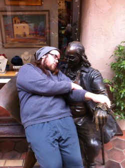 xcholofacex:  Ben Franklin was trying to seduce me, and it was working. 