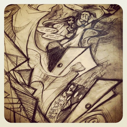 #thegodmachine #pencils #volume2 #drawing (Taken with instagram)