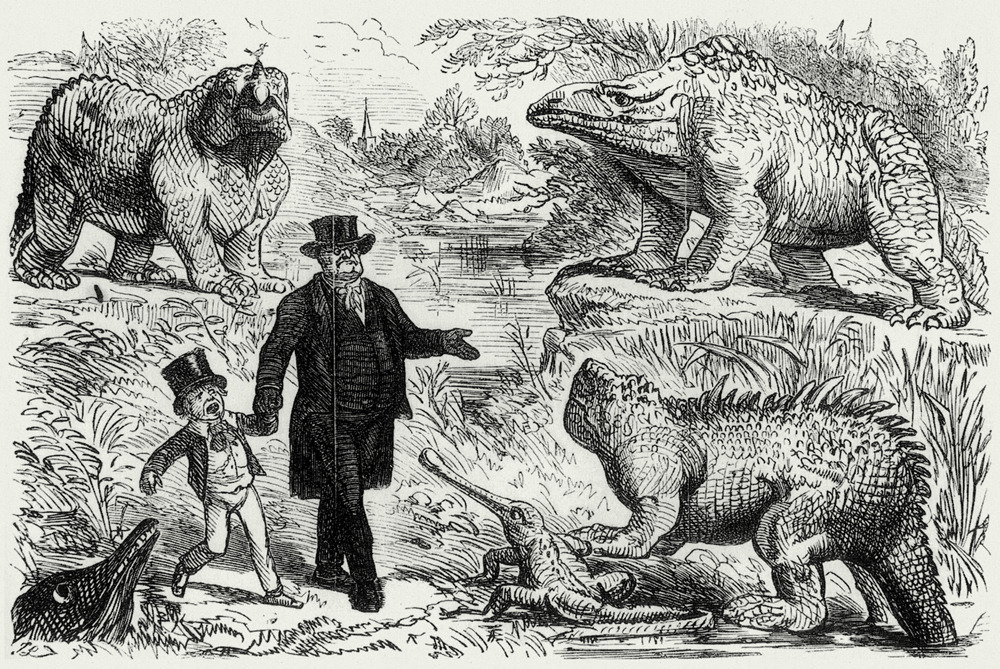 Wrongosaurus ‘Dinosaurs’ at the Crystal Palace By Levi Stahl
By 1854 dinosaurs were, in one sense, old news. Amateur naturalists had been finding inexplicably large bones around the world for centuries, imagining them as the skeletons of everything...