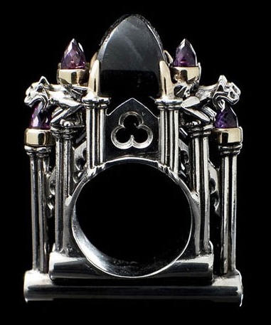 dressesthatilike:cathedrals on rings[william llewellyn griffith; metal couture]