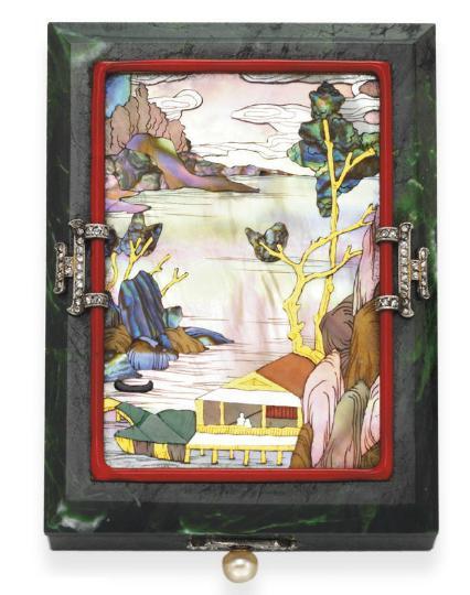 omgthatdress:  Vanity Case Van Cleef &amp; Arpels, 1925 Christie’s 