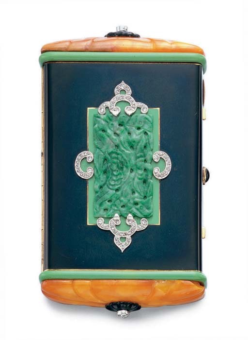 omgthatdress:  Vanity Case Cartier, 1925 Christie’s 