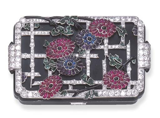 omgthatdress:  Vanity Case Lacloche Fréres, 1925 Christie’s 
