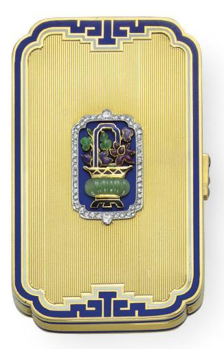 omgthatdress:  Vanity Case Cartier, 1925 Christie’s 
