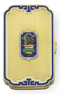 omgthatdress:  Vanity Case Cartier, 1925