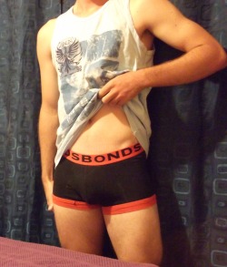 aussieboys7:  what i’m wearing… right now :P 