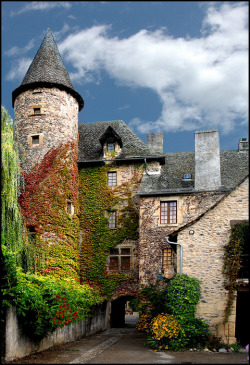 bluepueblo:  Arched Entrance, The Pyrenees,