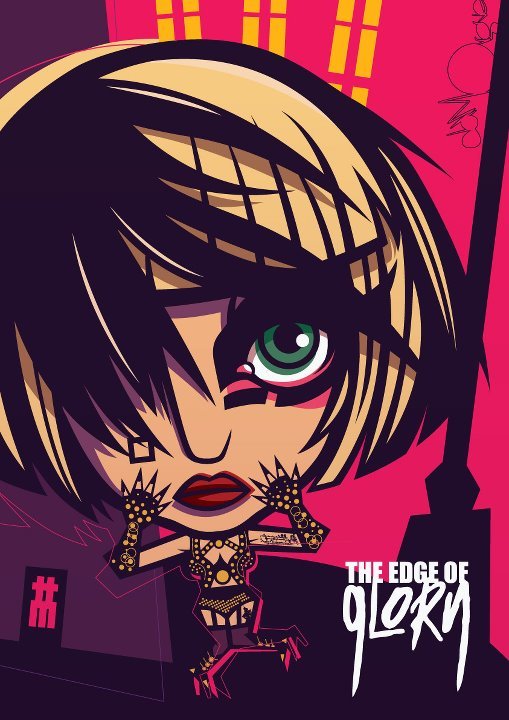 minorfour:  Lady Gaga Music Video Illustrations by Da Morgue. 