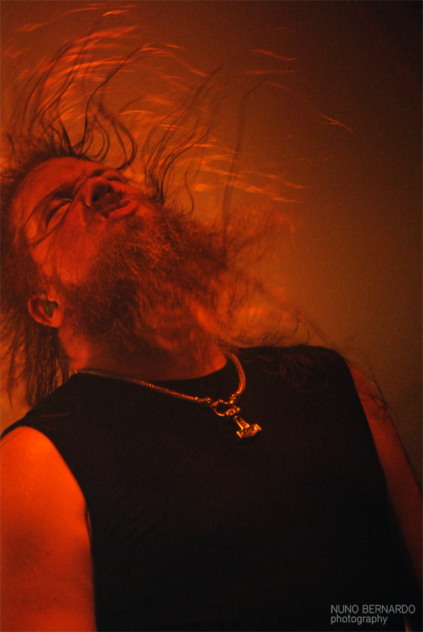 theghostofgrace:  Johan Hegg @ Amon Amarth Photography by Nuno Bernardo 