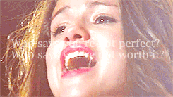 cinematicsapphic:  Selena crying while performing of Who Says in Uruguay (x) 