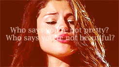 cinematicsapphic:  Selena crying while performing of Who Says in Uruguay (x) 